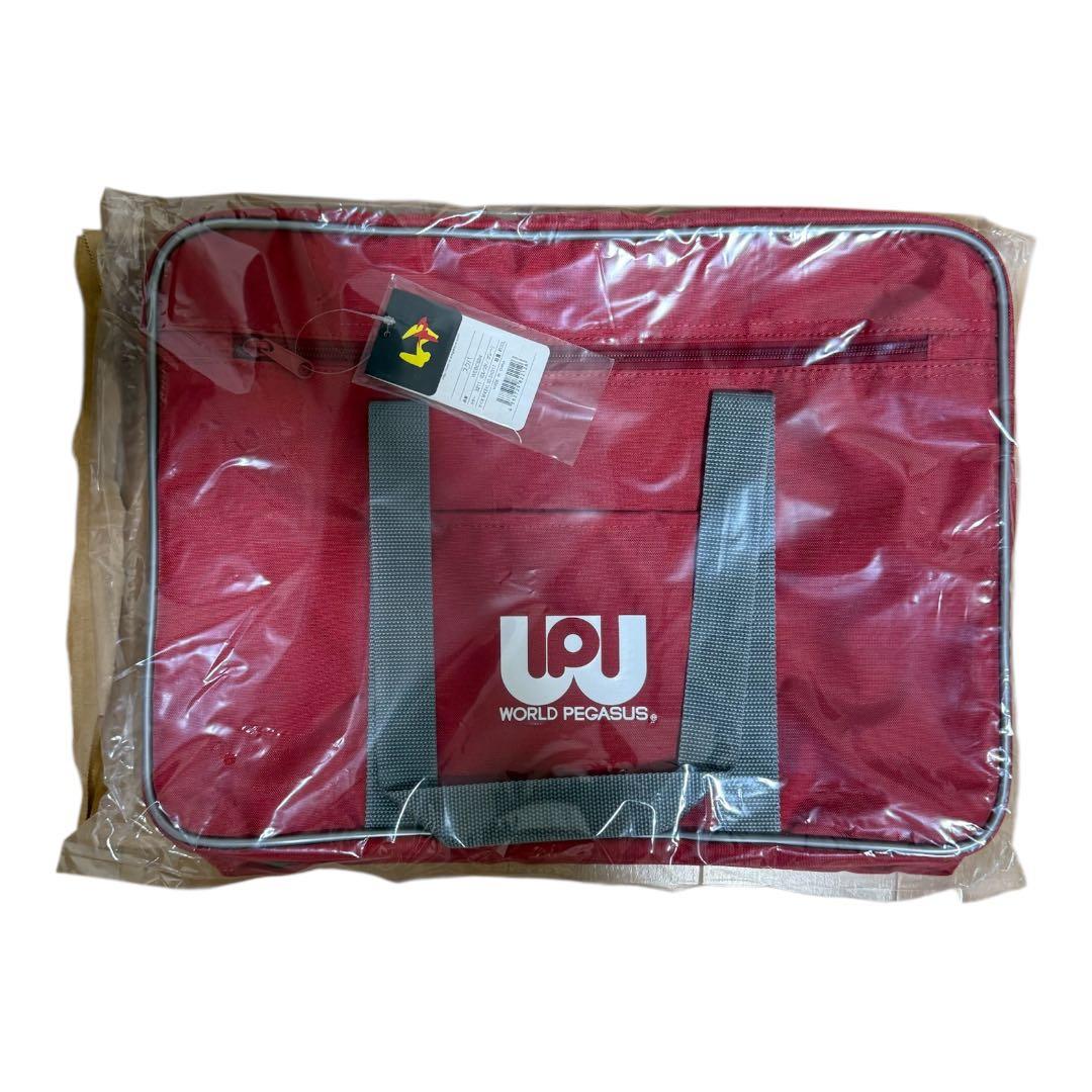 ワッぺ スクバ 赤 新品未使用 最安値・未開封】旧ワッぺ 赤 スクバ ワールドペガサス スクールバッグ