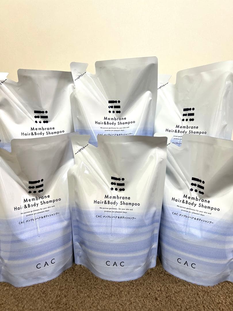 ＣＡＣ化粧品 メンブレンヘア&ボディシャンプー レフィル6袋 cac CAC メンブレンヘア＆ボディシャンプー｜CAC公式オンライン
