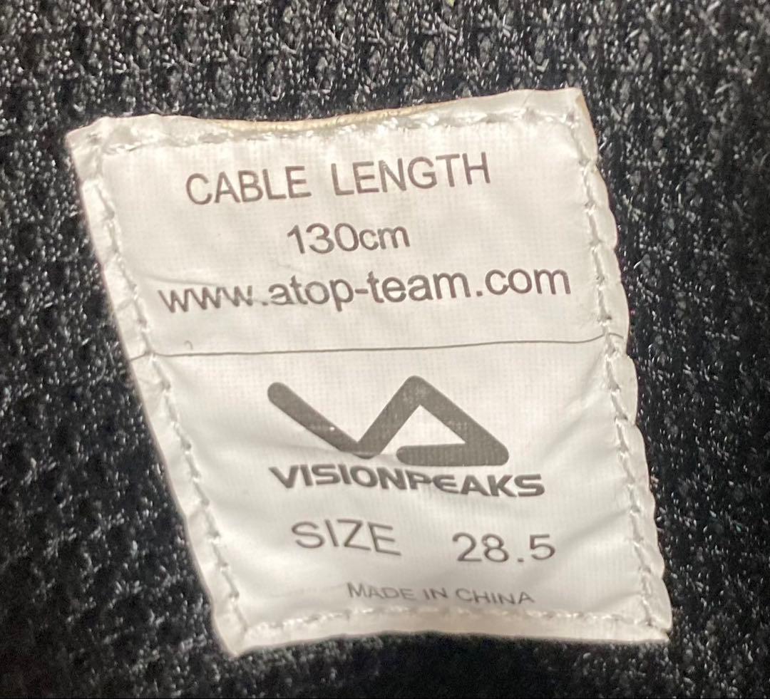 【美品】VISIONPEAKS BOA 28.5cm スノーボードブーツ メンズ