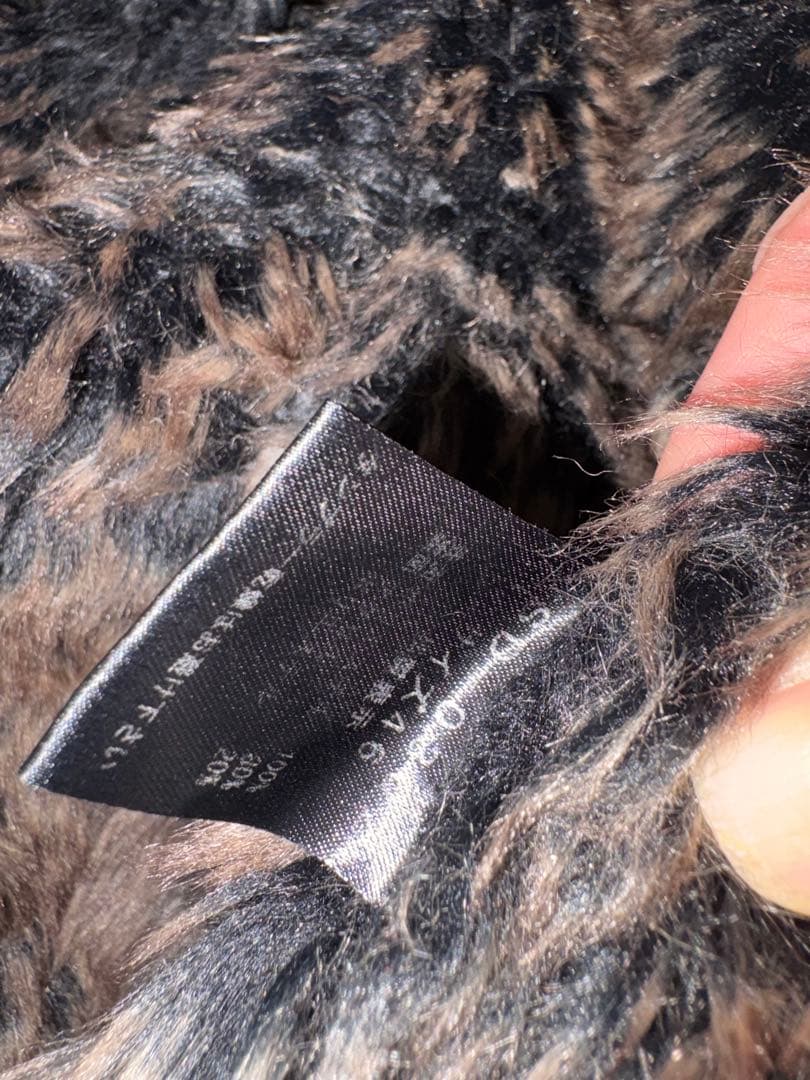 shade shellac fake fur jacket 00s y2k - メルカリ