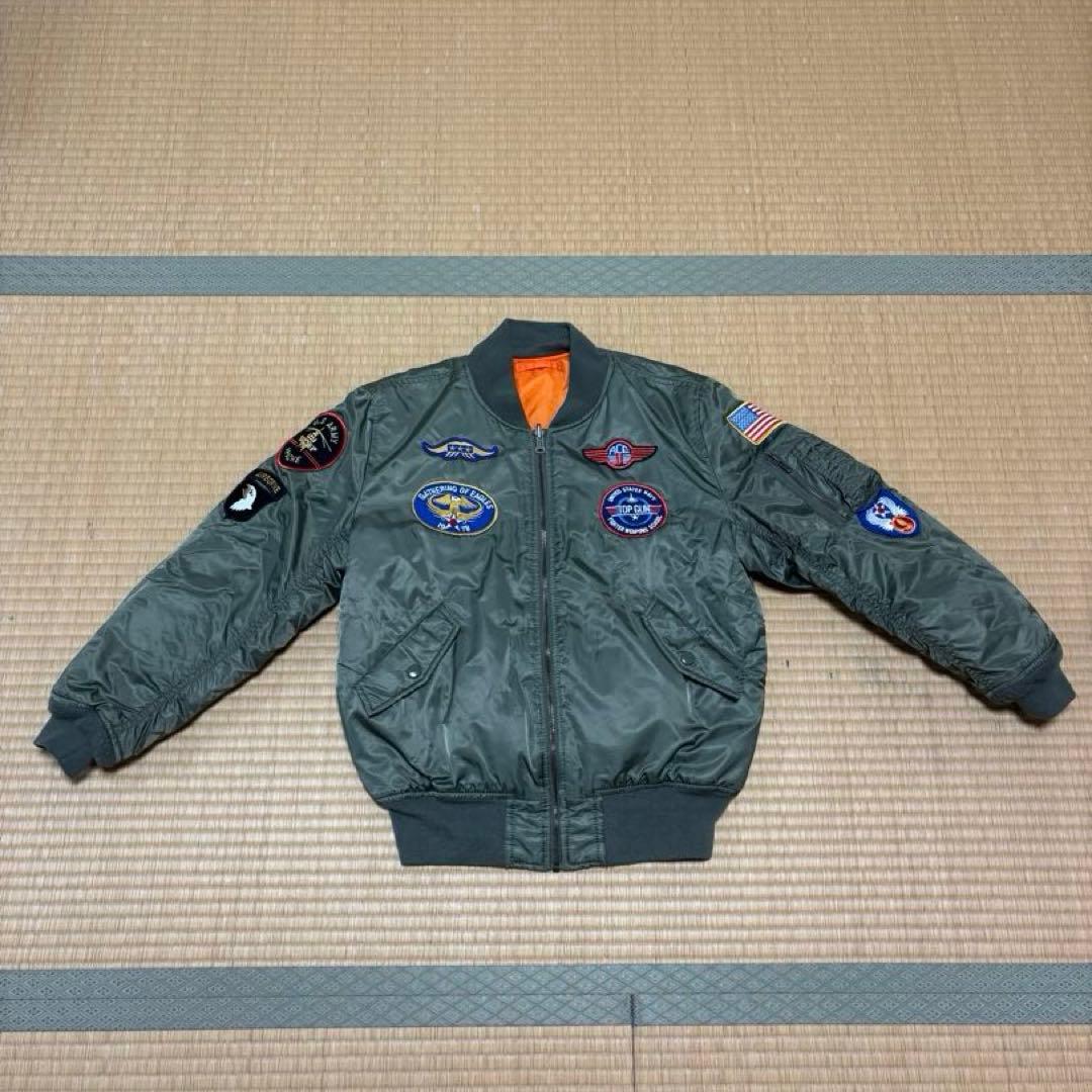 ALPHA TOPGUN MA-1フライトジャケット YM10\12 サイズ Alpha Industries（アルファ・インダストリーズ） アルファ × トップ