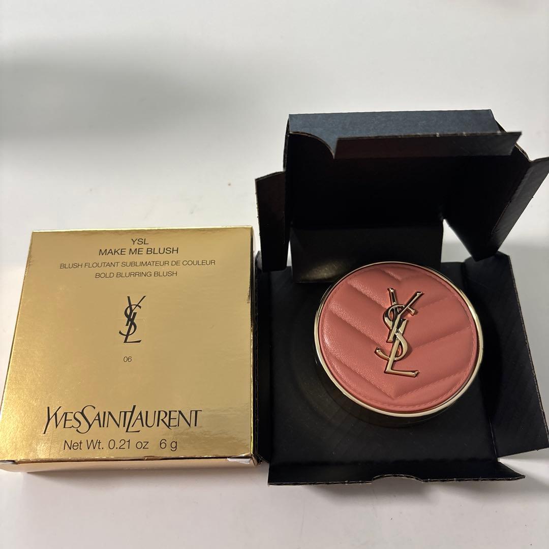 イヴサンローラン メイクミーブラッシュ パウダー 06 ローズ ヘイズ