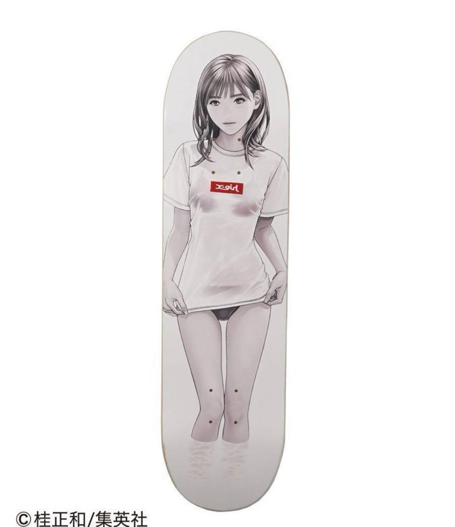 X-girl × 電影少女 桂正和 スケートボード デッキ - メルカリ