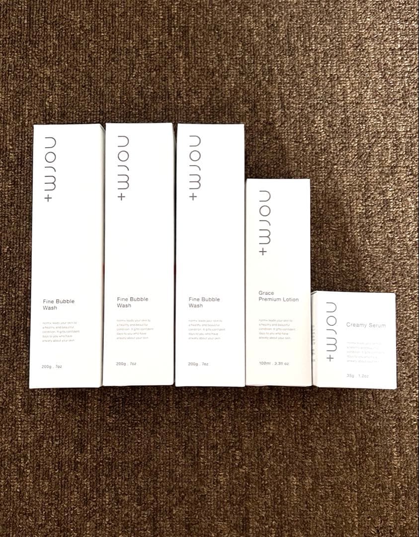 ノームプラス　norm+ スキンケアセット 予約分が即完売】愛沢えみりプロデュースのスキンケアブランド「norm+