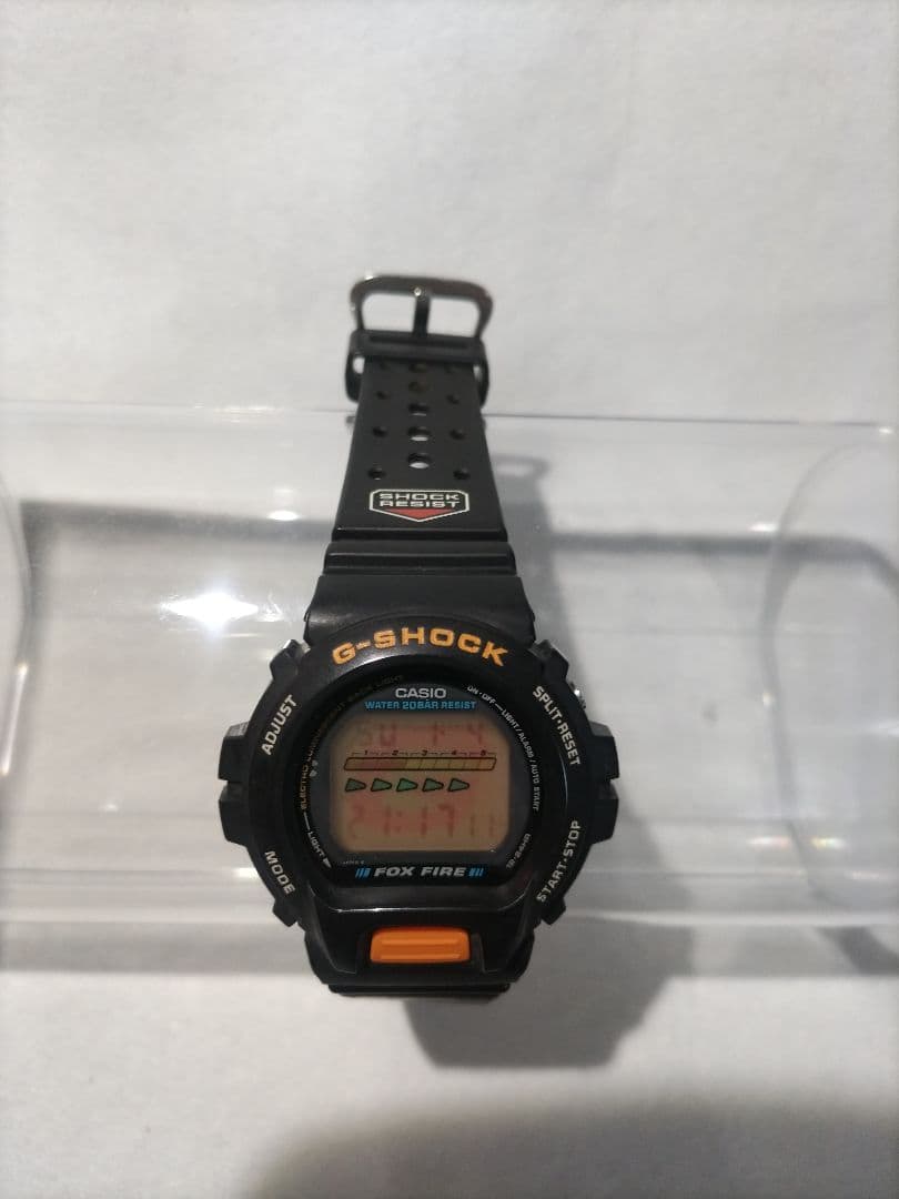 希少/美品】G-SHOCK DW-6600B FOX FIRE バックライトG