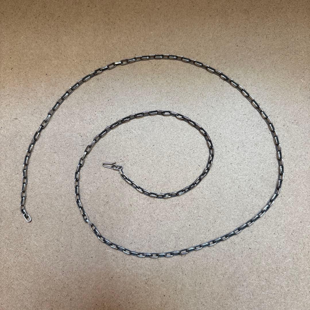 インディアンジュエリー　ホピ族 シルバー　チェーンネックレス Indian Jewelry（インディアン ジュエリー） 】 ホピチェーン