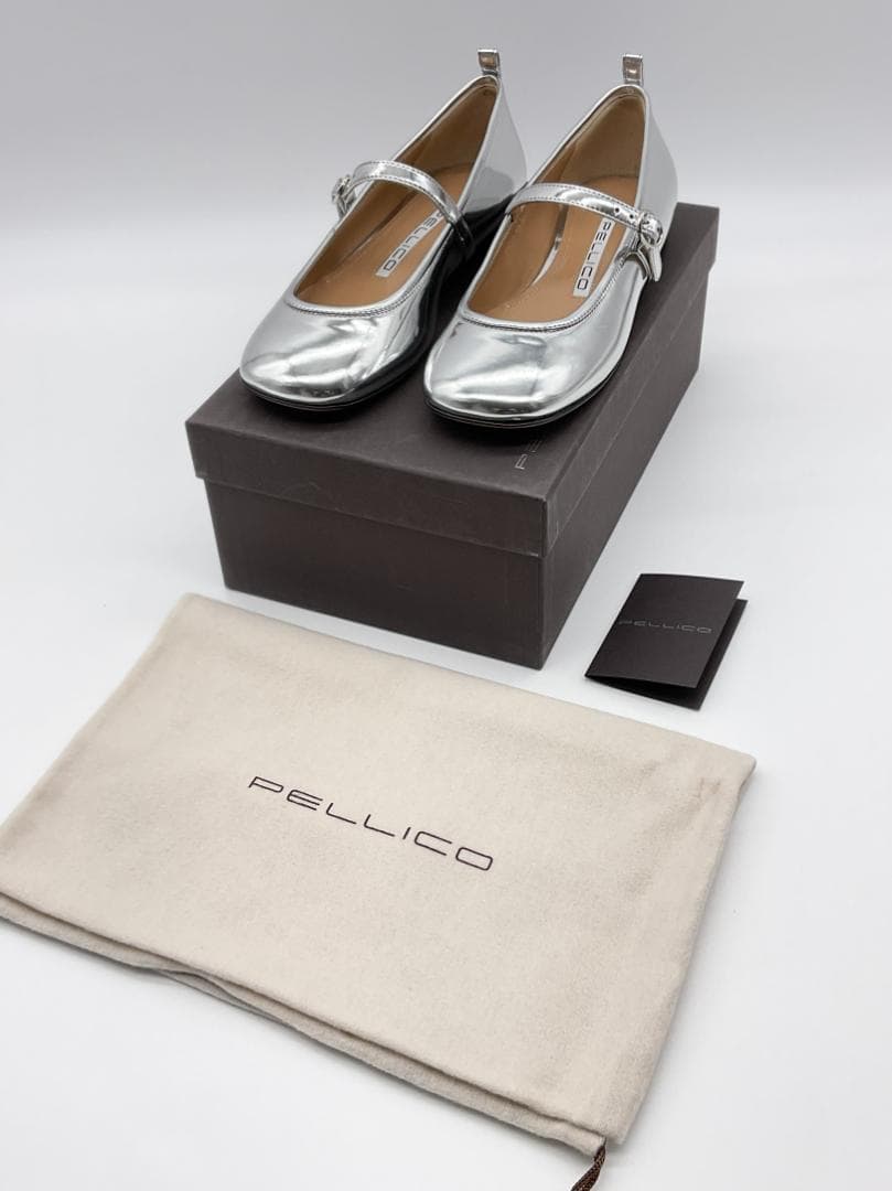 23.5【新品】PELLICO メリージェーンフラットシューズ 定価71500円