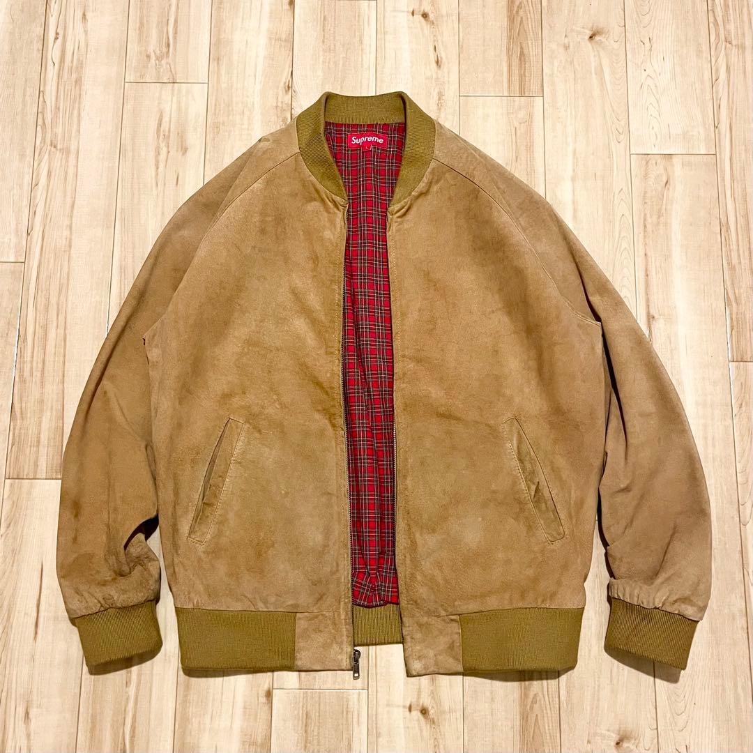 激レア！2012SS SUPREME “SUEDE BOMBER JACKET” 激レア！2012SS SUPREME “SUEDE BOMBER JACKET” - メルカリ