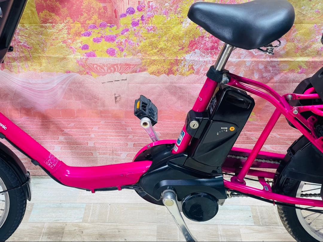 ZK3500 「大容量13.2Ah」電動自転車パナソニック 子供乗せ 20インチ