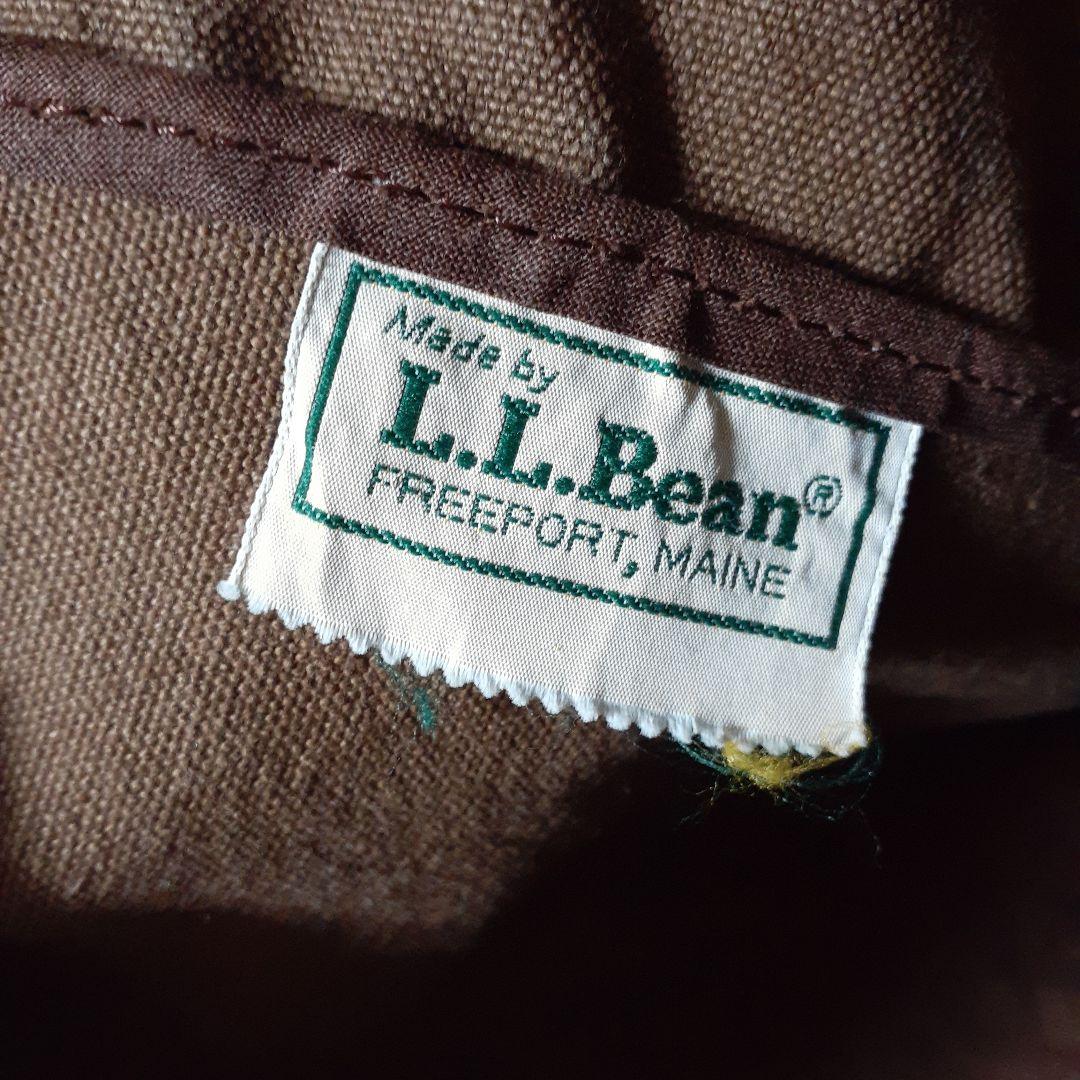 L.L.Bean　エルエルビーン　トートバッグ　ブラウン　ギザタグ　ビンテージ