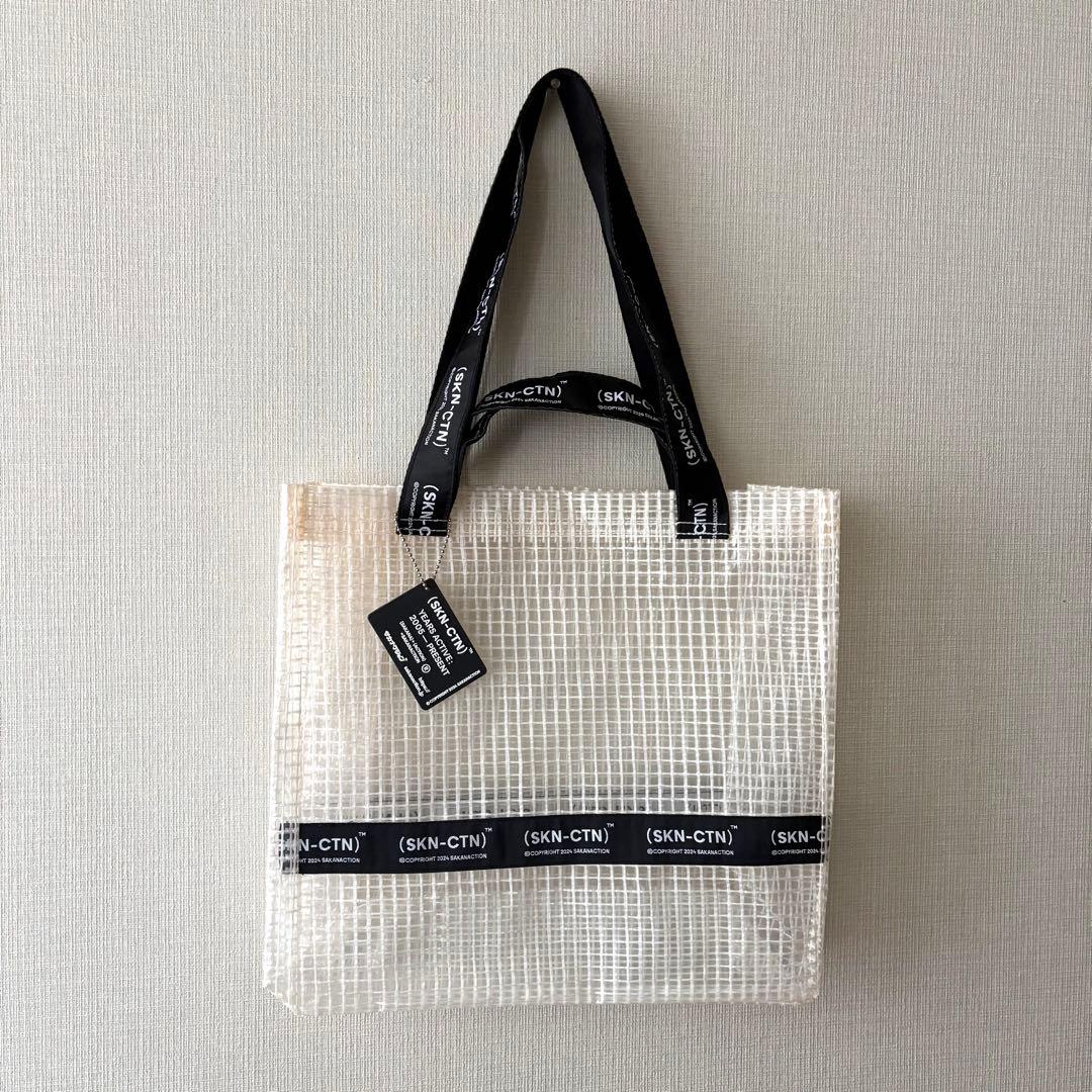 サカナクション (SKN-CTN) TOTE BAG クリアトートバッグ - メルカリ