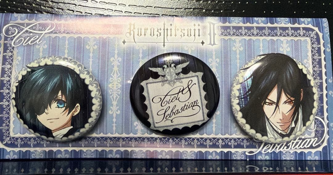 黒執事 シエル セバスチャン 缶バッジ - メルカリ