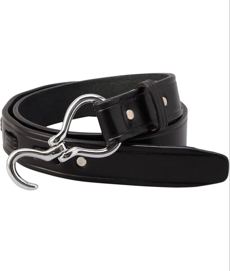 新品 TORY LEATHER ブラックベルト 32インチ - メルカリ