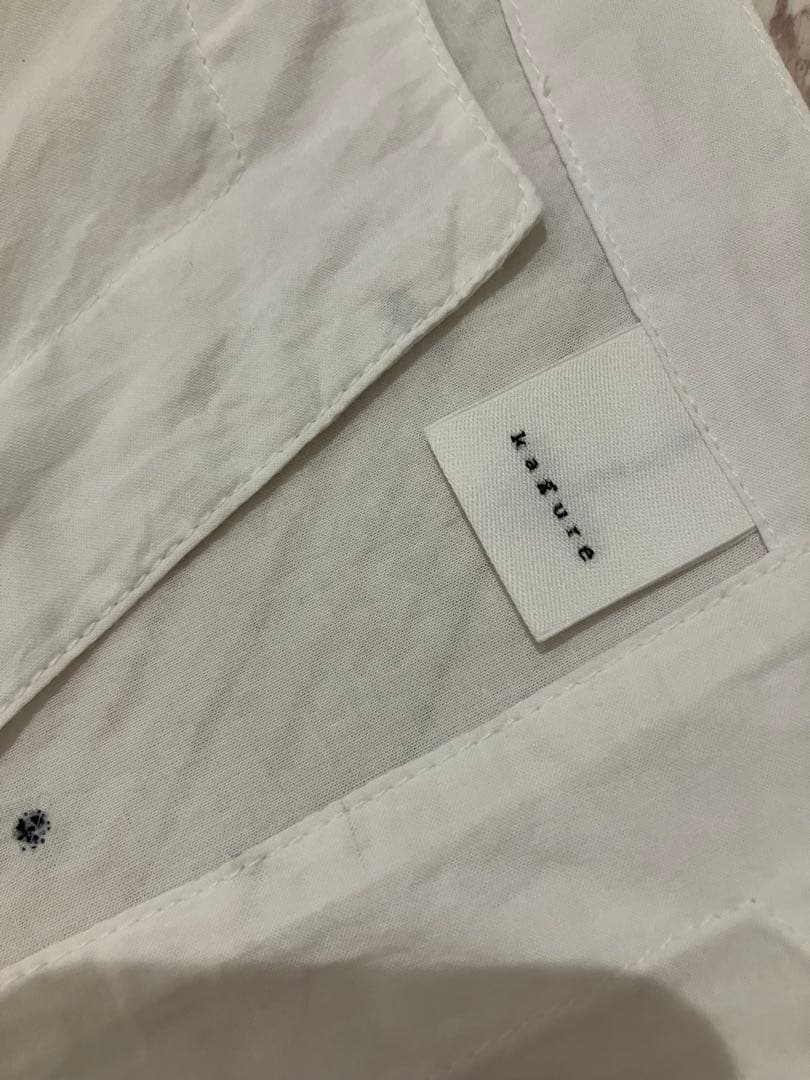 かぐれ　ドット刺しゅうワイドプルオーバー　OFF