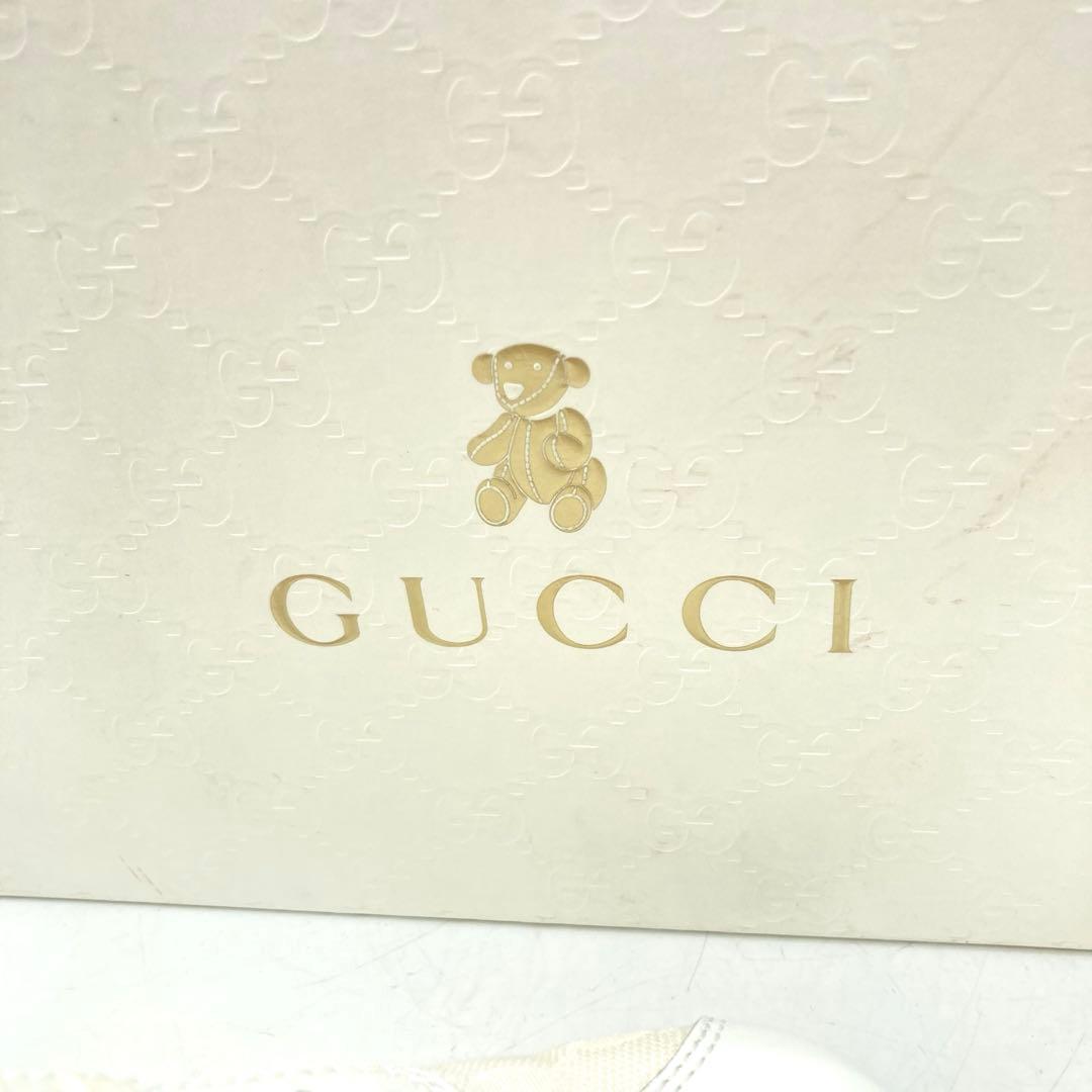 新品✨ ジュニア GUCCI 【20.0cm】 シェリーライン シマ GG