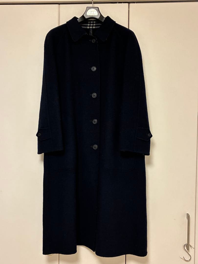 BURBERRY リバーシブル 80sヴィンテージ ウール ロングコート Burberrys(バーバリー)リバーシブルコート - Lubb - Vintage&Used