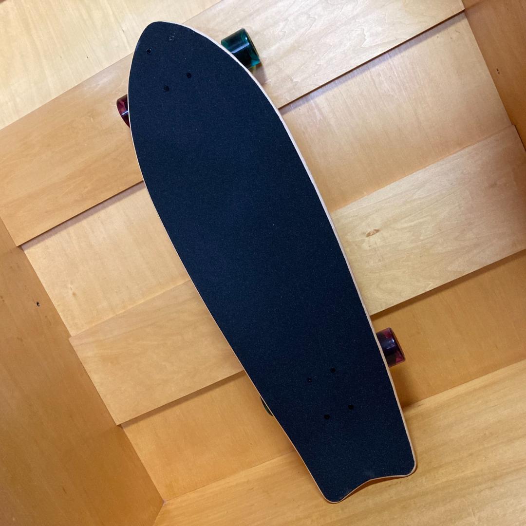 31.5インチ セミロング クルーザー サーフスケートボード 2カラー