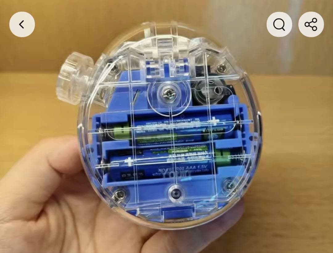 たまごっちパラダイス 交換用クリアシェル スケルトン ケース カバー