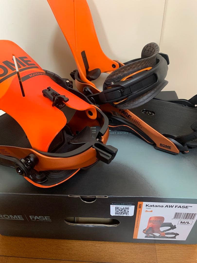 あ*づ様 Rome Fase ml katana burton flux uni ROME ローム KATANA AW FASE スノーボード バインディング