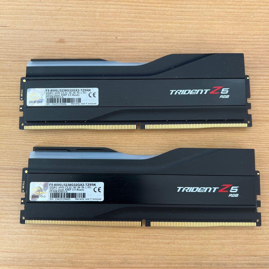 デスクトップ メモリ DDR5 32GB 2個セット - メルカリ