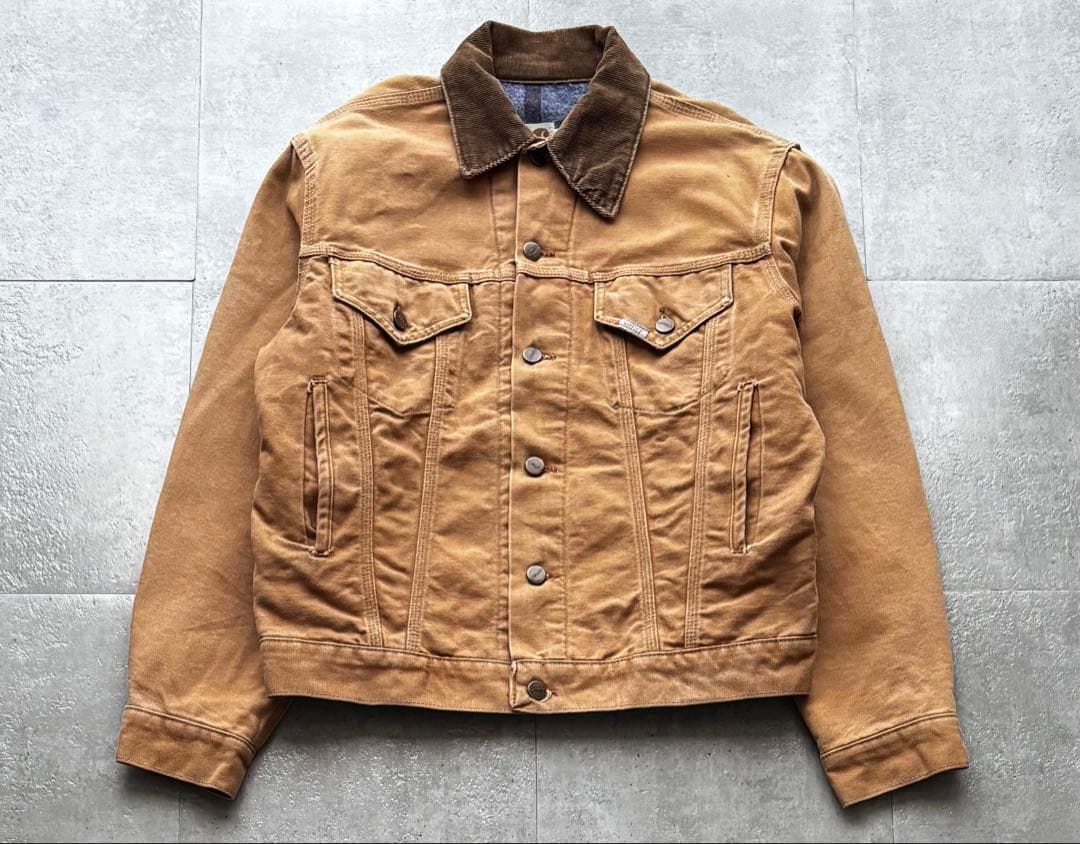 激レア 70s USA製 カーハート トラッカージャケット ジョニーデップ 40