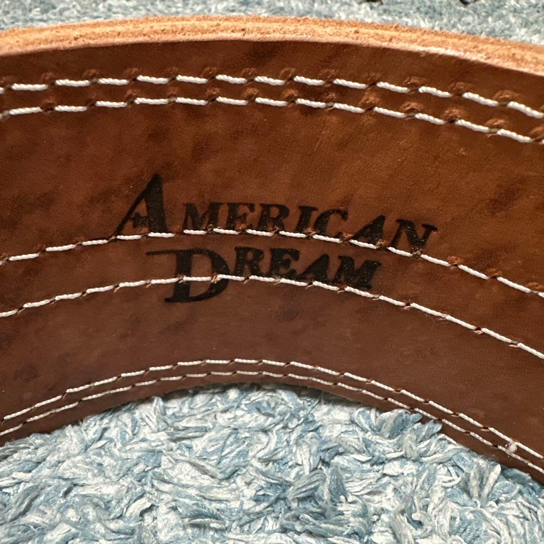 希少 アメリカンドリーム トレーニングベルト - メルカリ