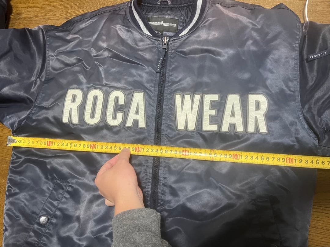 レア 90s ROCA WEAR ネイビー スタジャン 当時物 - メルカリ