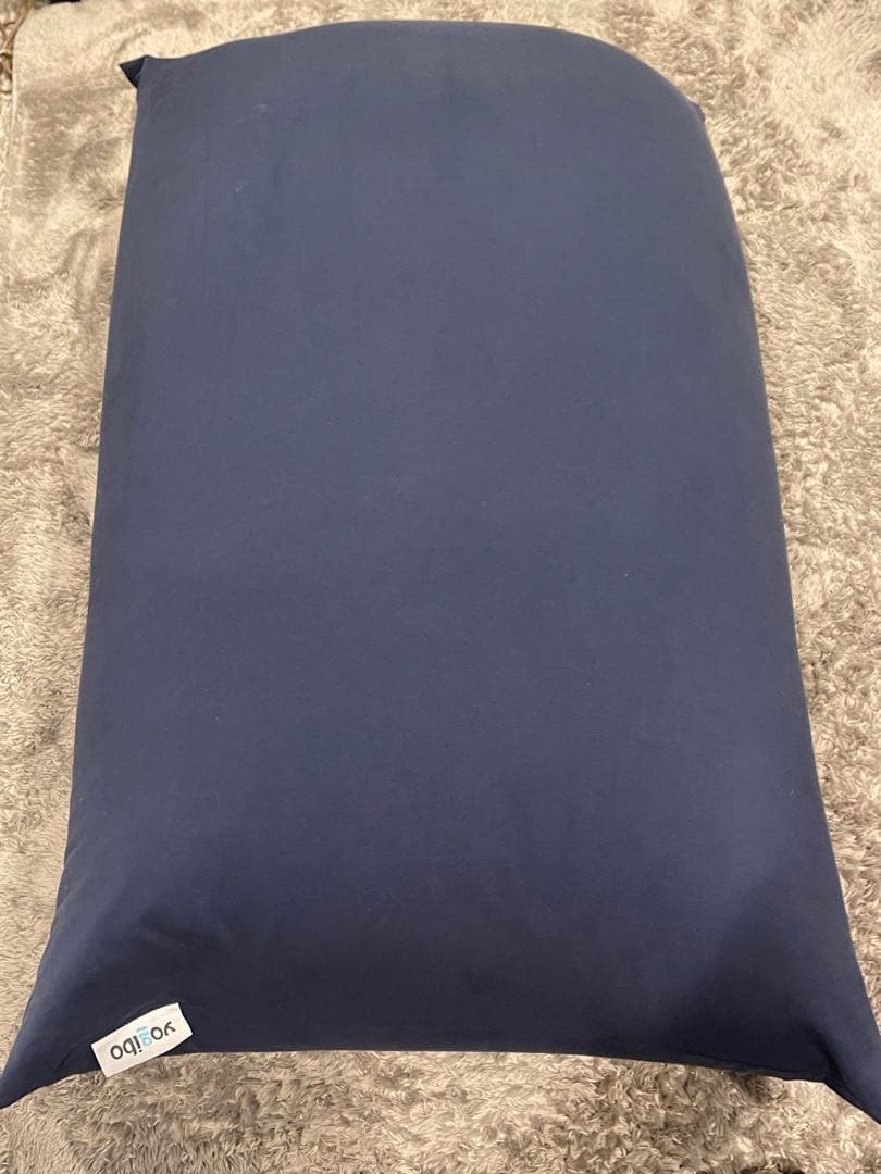 保証期間内・ほぼ新品】 Yogibo ミディ濃紺 Kaza様専用 - メルカリ