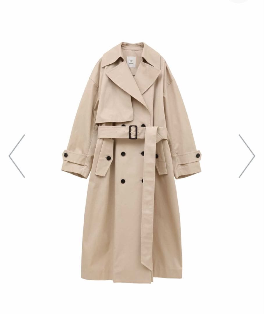 クロエ Chloe ノーカラーコート 高級素材 リネン シルク ベルト Chloé