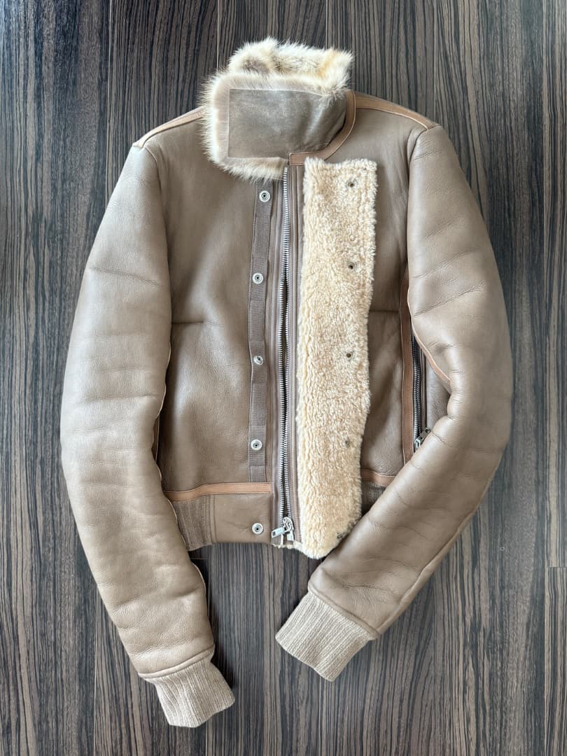 Rick Owens HUN ムートン ボンバージャケット 48 - メルカリ