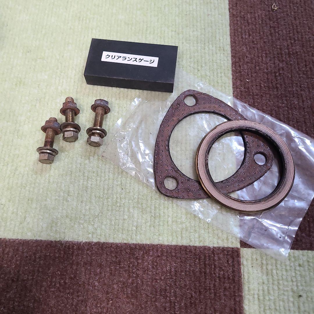 ガナドールマフラー、右ダブル出し、 品番GVE-029MBL、プラド、ブルー