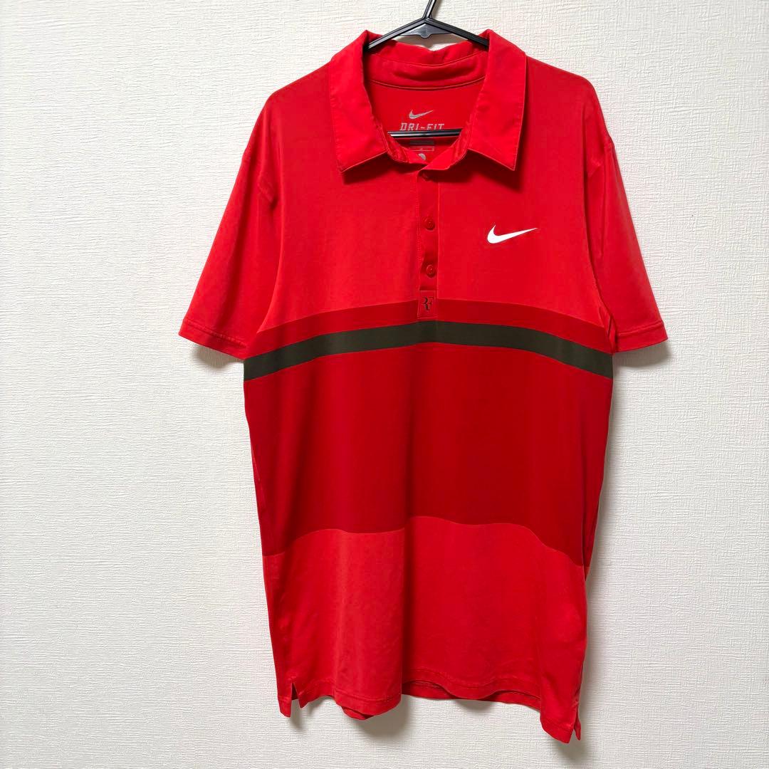 ナイキ テニスウェア ポロシャツ フェデラー 全豪オープン 2012 L