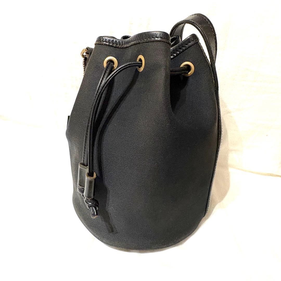 美品】ブレディ CALDER mini ショルダーバッグ ブラック 巾着 - メルカリ