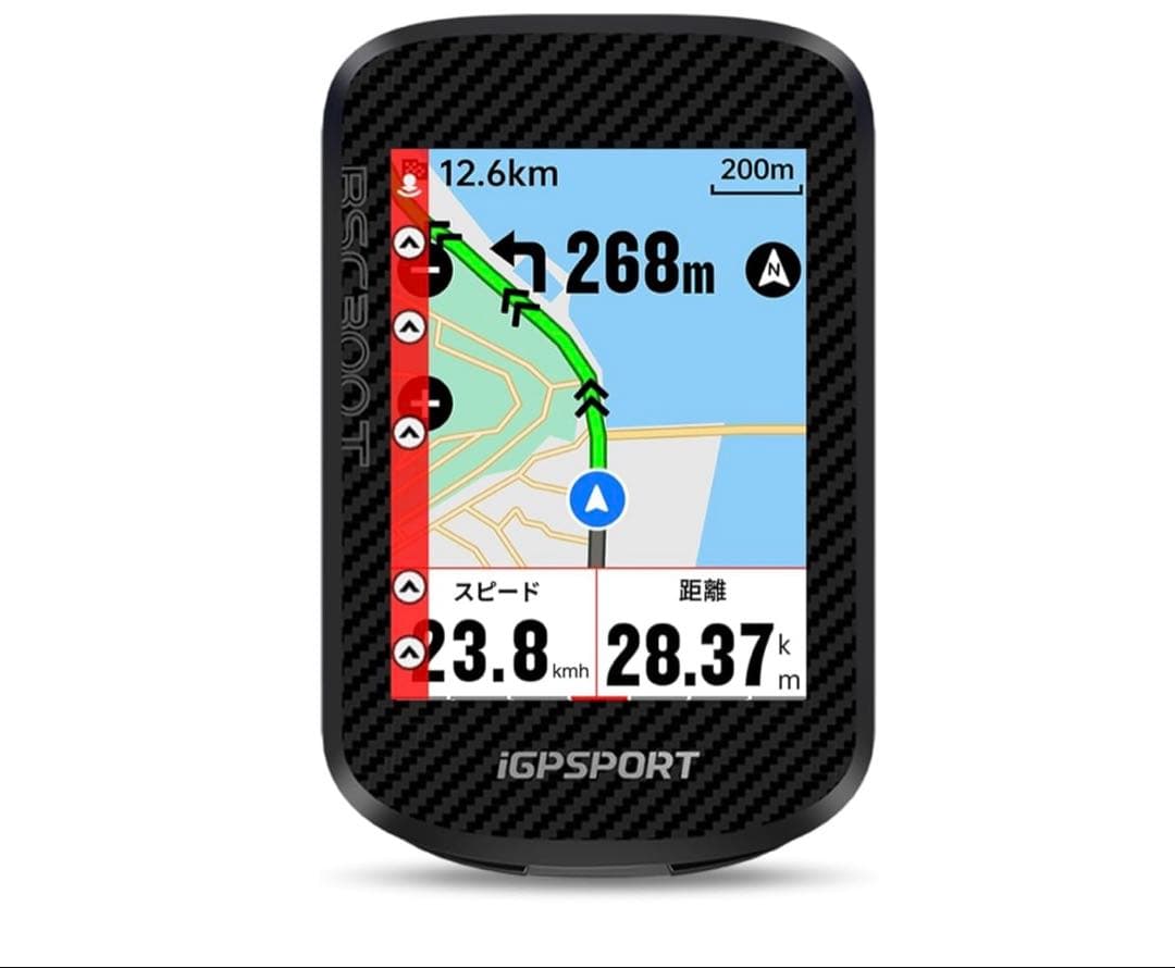 メ　iGPSPORT タッチスクリーン搭載 自転車 ナビ GPS搭載 地図表示 タッチスクリーン搭載サイクルコンピュータ BSC300T iGPSPORT｜アイ