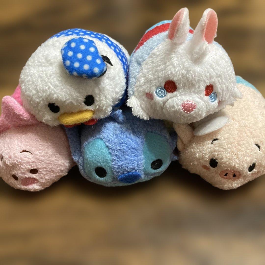 ディズニーツムツムぬいぐるみ5体セット - メルカリ
