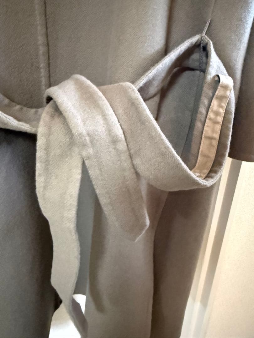 ESTNATION】エストネーション ロングコート ガウンコート ベルト付き