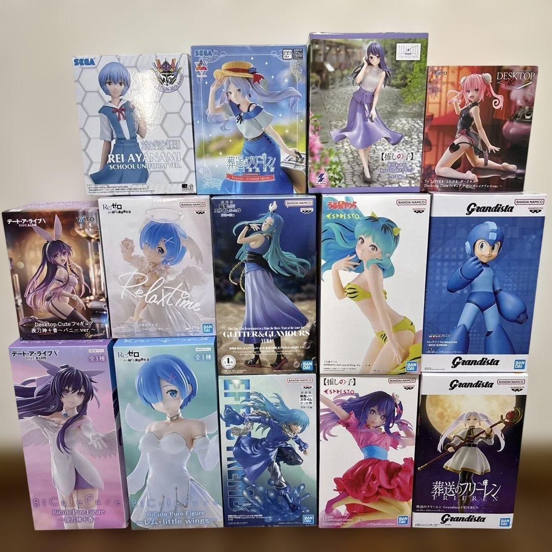 プライズフィギュア14体まとめ売り - メルカリ
