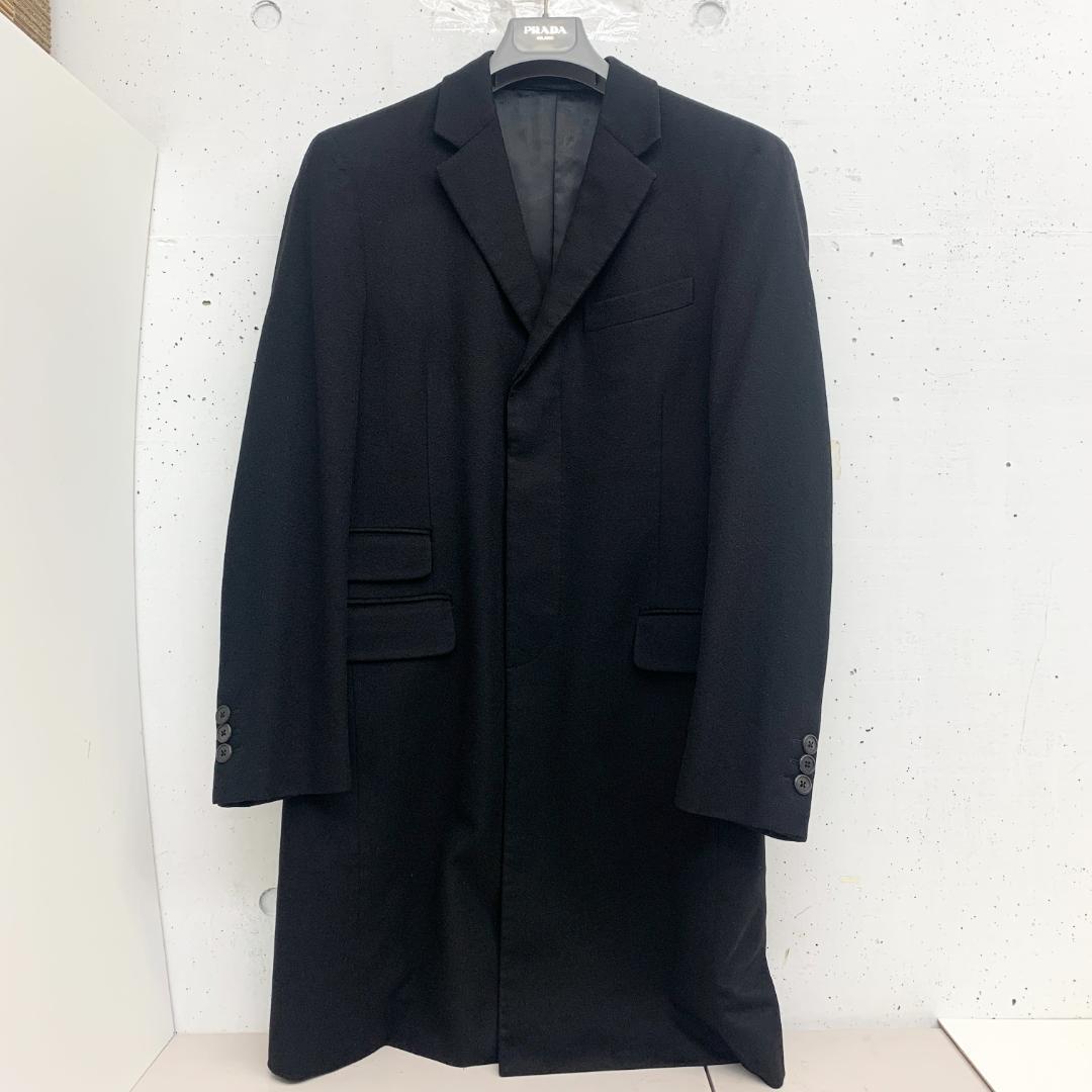 プラダ チェスターコート 2016 UC333D サイズ48 カシミヤ100％ - メルカリ
