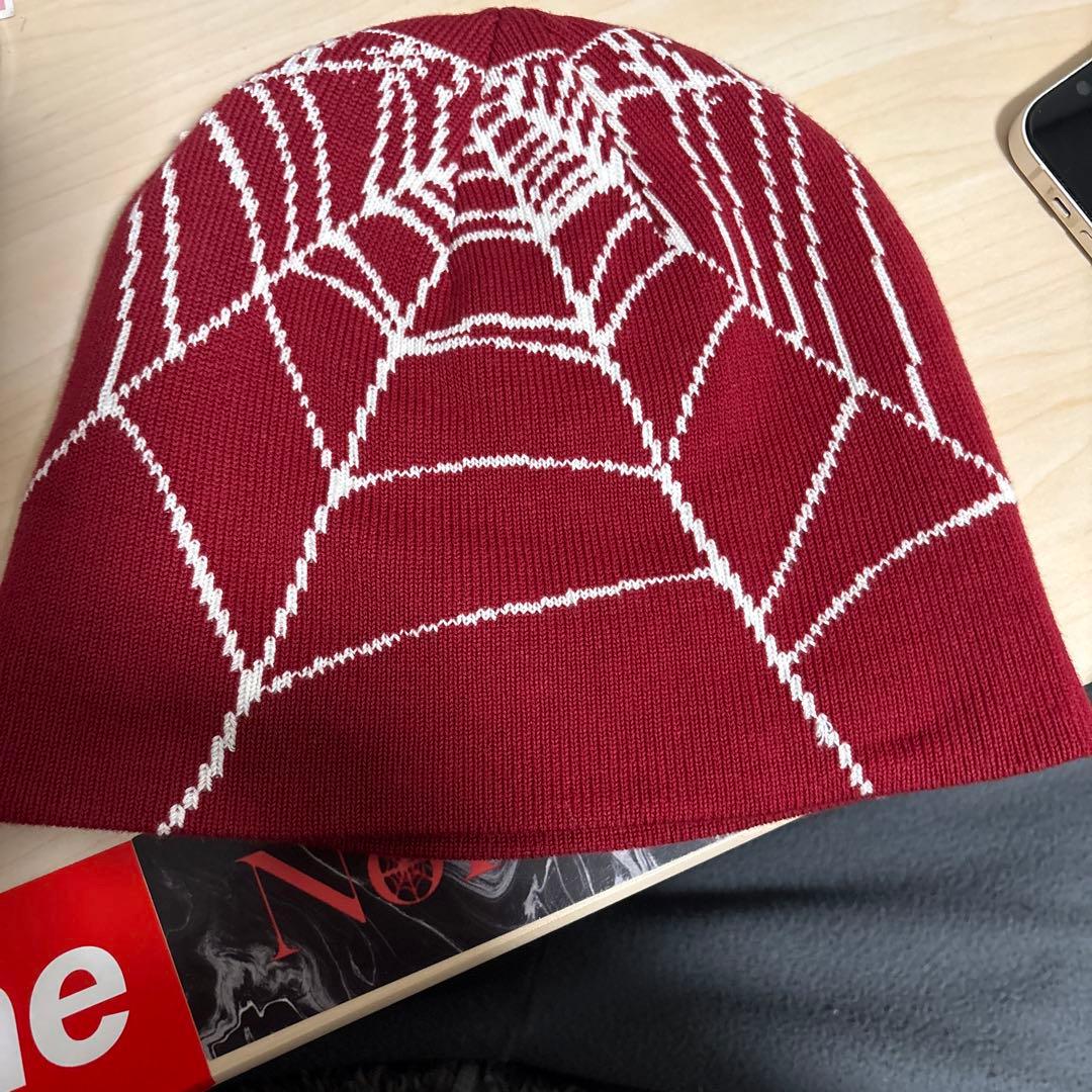NoREMID クモの巣デザイン ニット帽 - メルカリ
