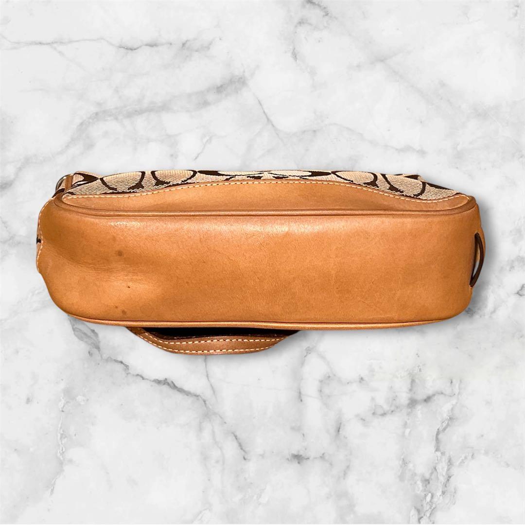 美品 COACH コーチ 6094 シグネチャー アクセサリー ポーチy2k - メルカリ