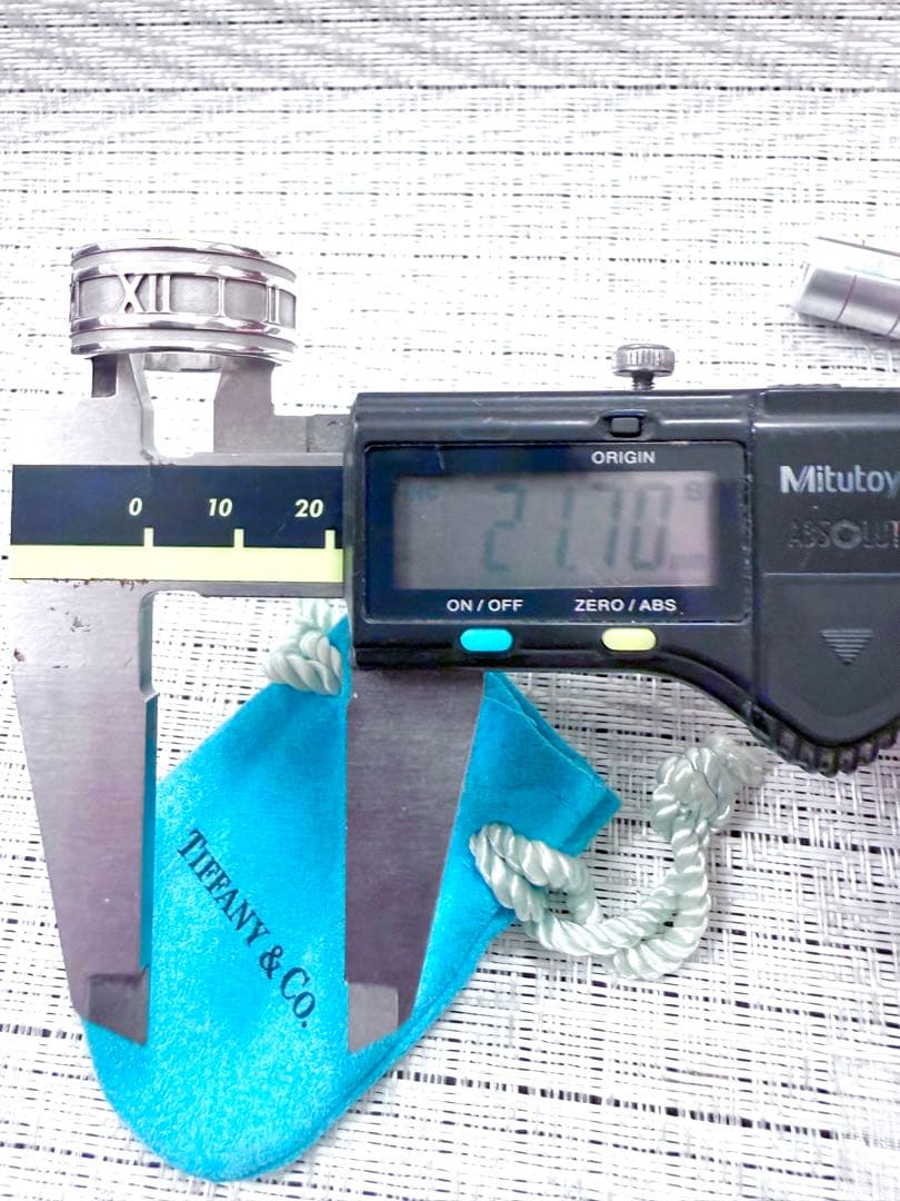 ティファニー アトラス ワイド 指輪 リング 27号 研磨仕上済 925