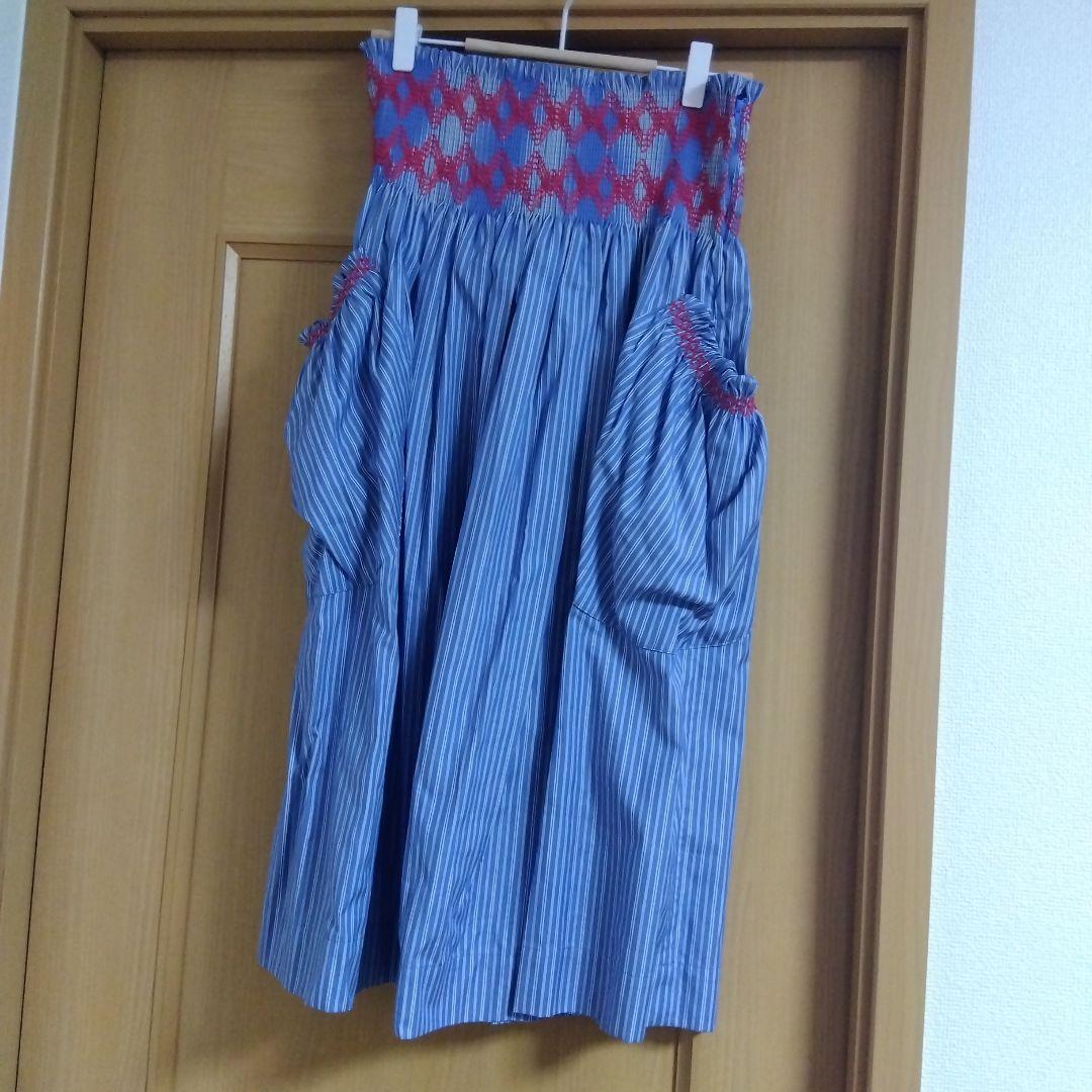 viviennewestwood＊ストライプスモックスカート - メルカリ