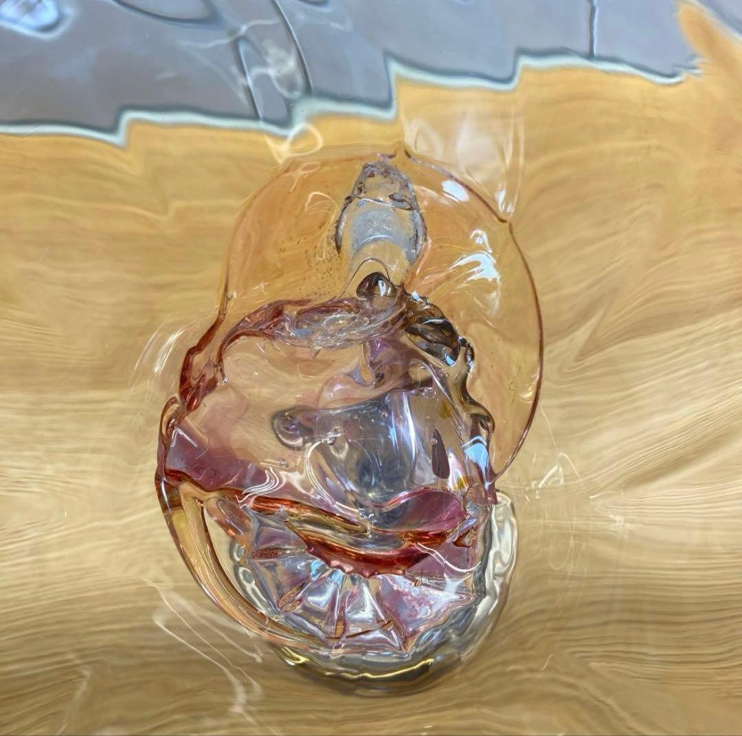 最終値下げ 近々出品取り消し河内麻子 asako kawachi ガラスアート