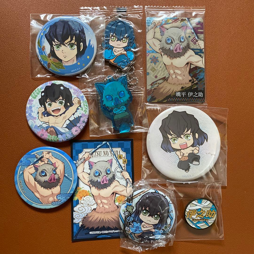 10点セット】伊之助 缶バッジ 等 - メルカリ