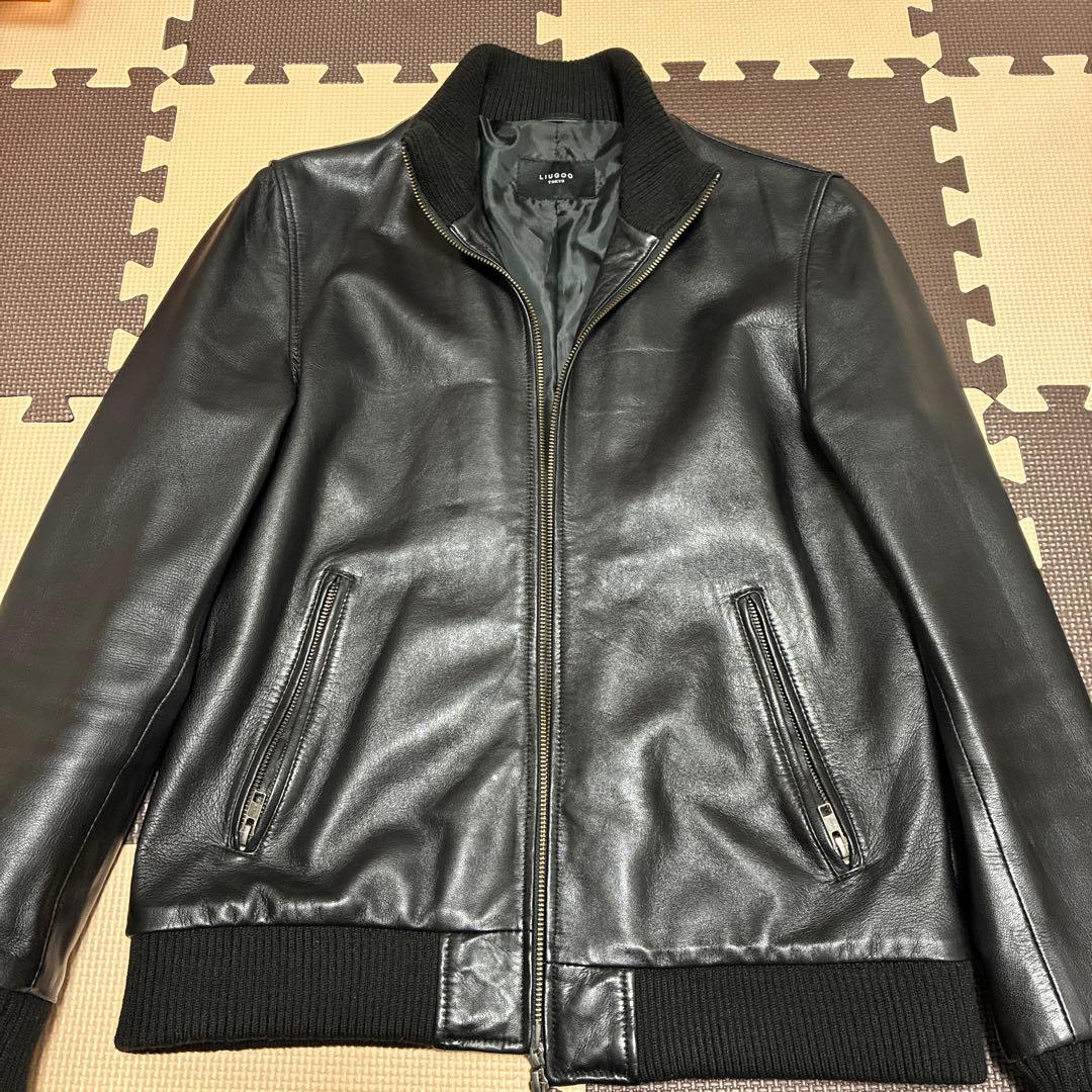 Liugoo Leathers 本革 レザー トラックジャケット M 楽天市場】【20周年記念20%OFFクーポン】LIUGOO 本革 レザートラック