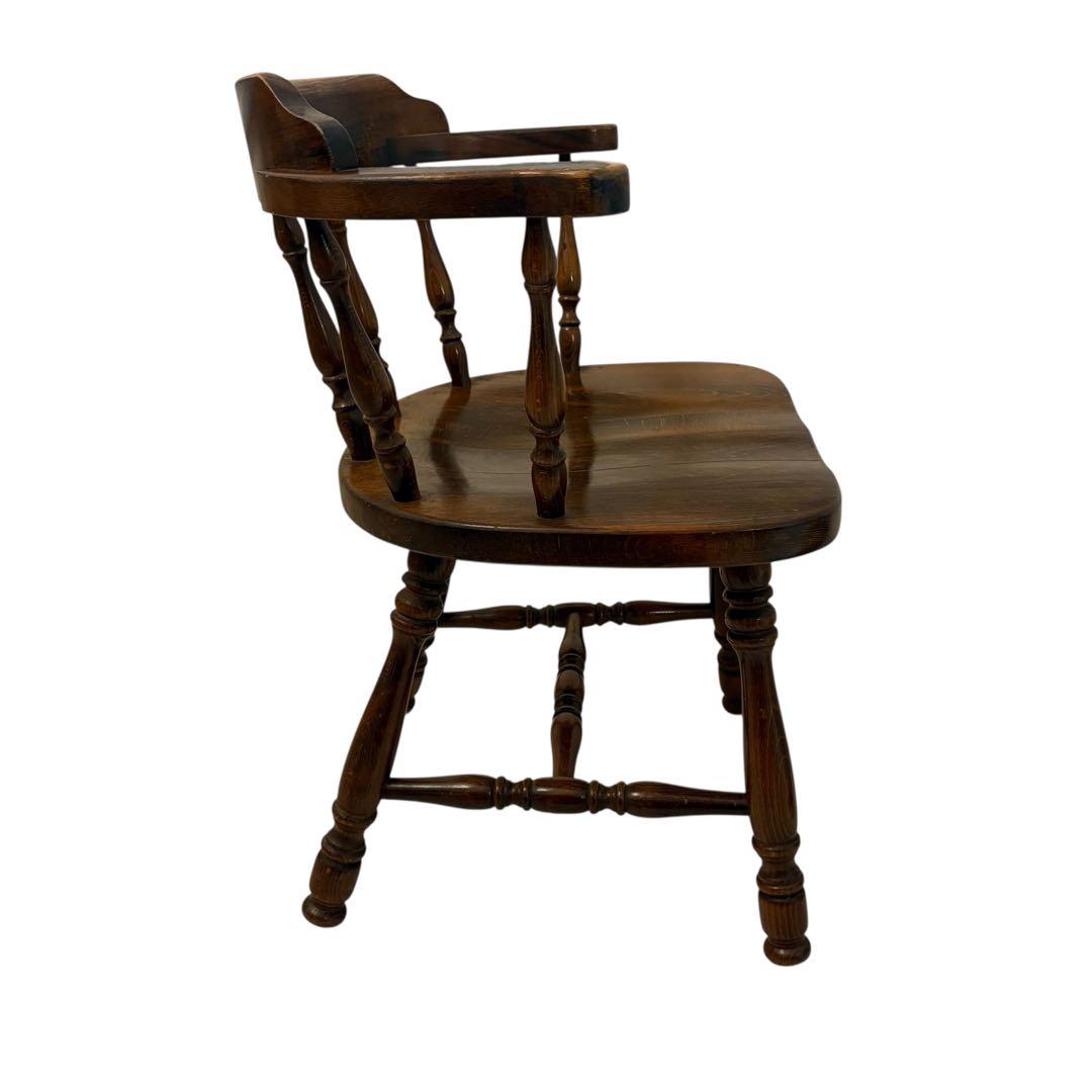 飛騨産業 キツツキマーク アームチェア 木製 ウィンザーチェア