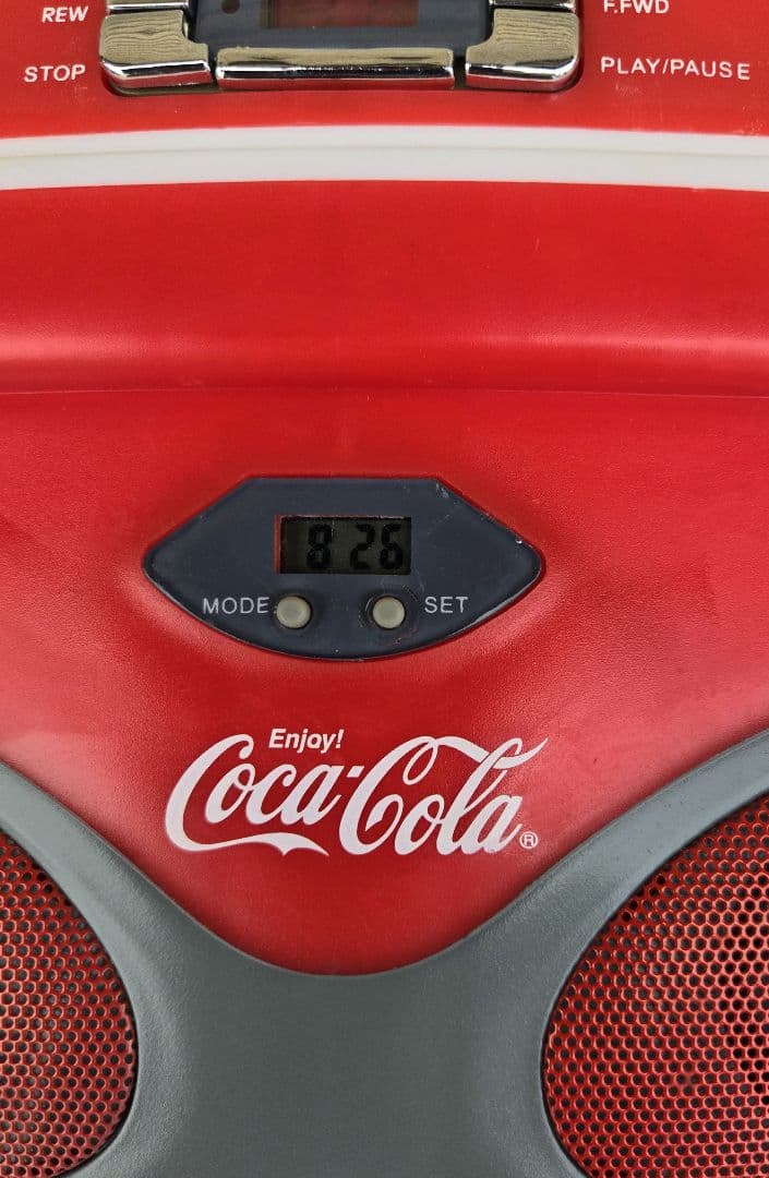 コカコーラ AM FM ラジオ CDプレーヤー クーラーボックス 懸賞 当選品