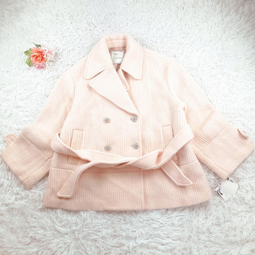 新品未使用◎Her lip to Odette Wool-Blend Coat Odette Wool-Blend Coat,レディース