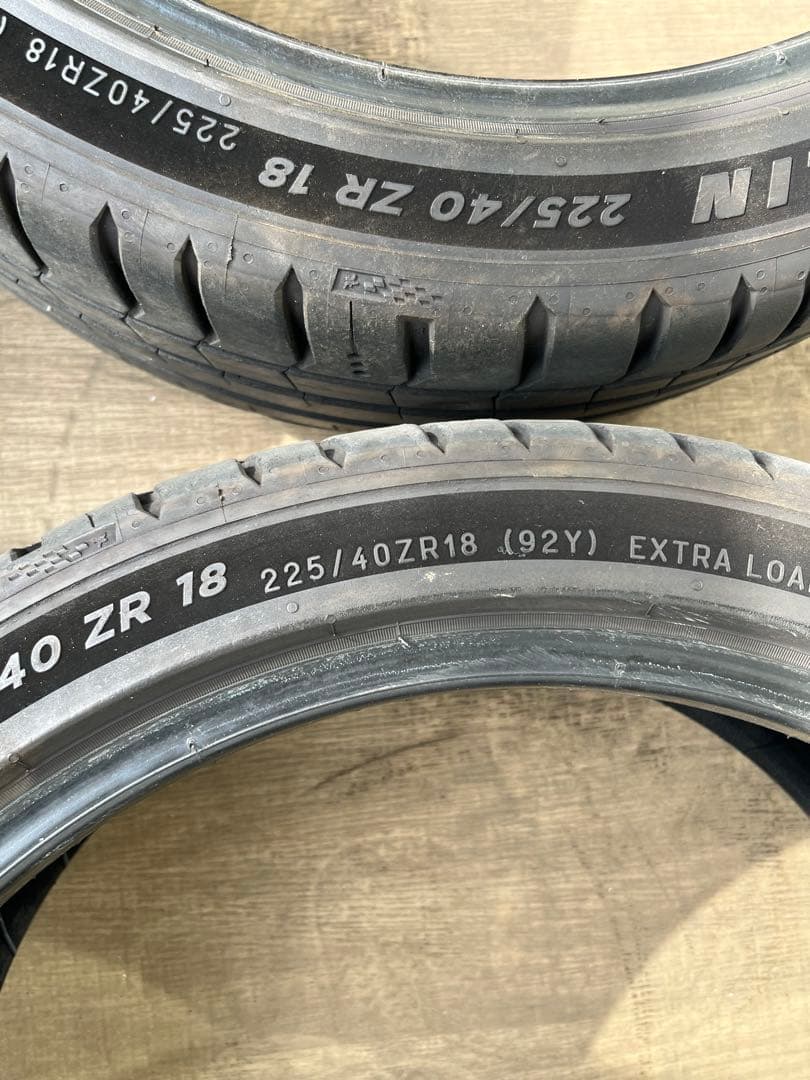 ②【4本セット（内2本）】ミシュラン パイロットスポーツ5 225/40/r18