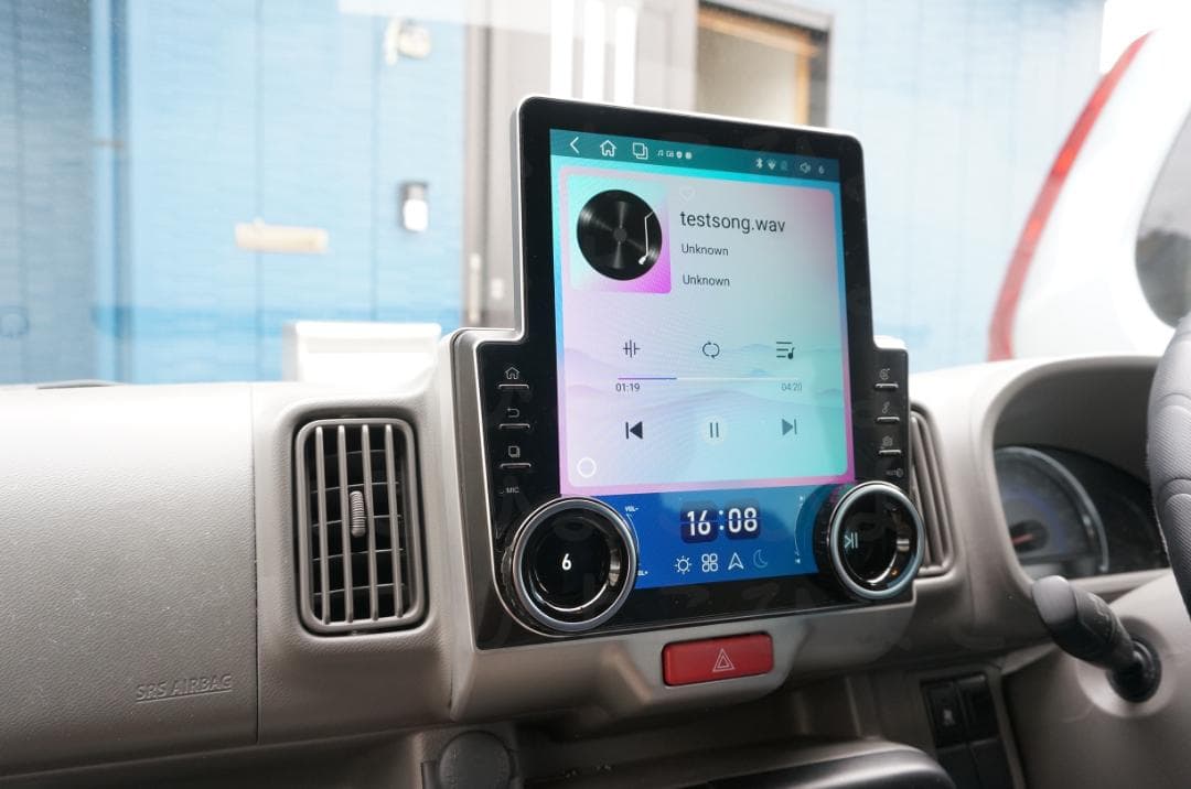 新春セール!!]ポン付け!エブリイ系DA17 ダブルノブAndroidナビ - メルカリ